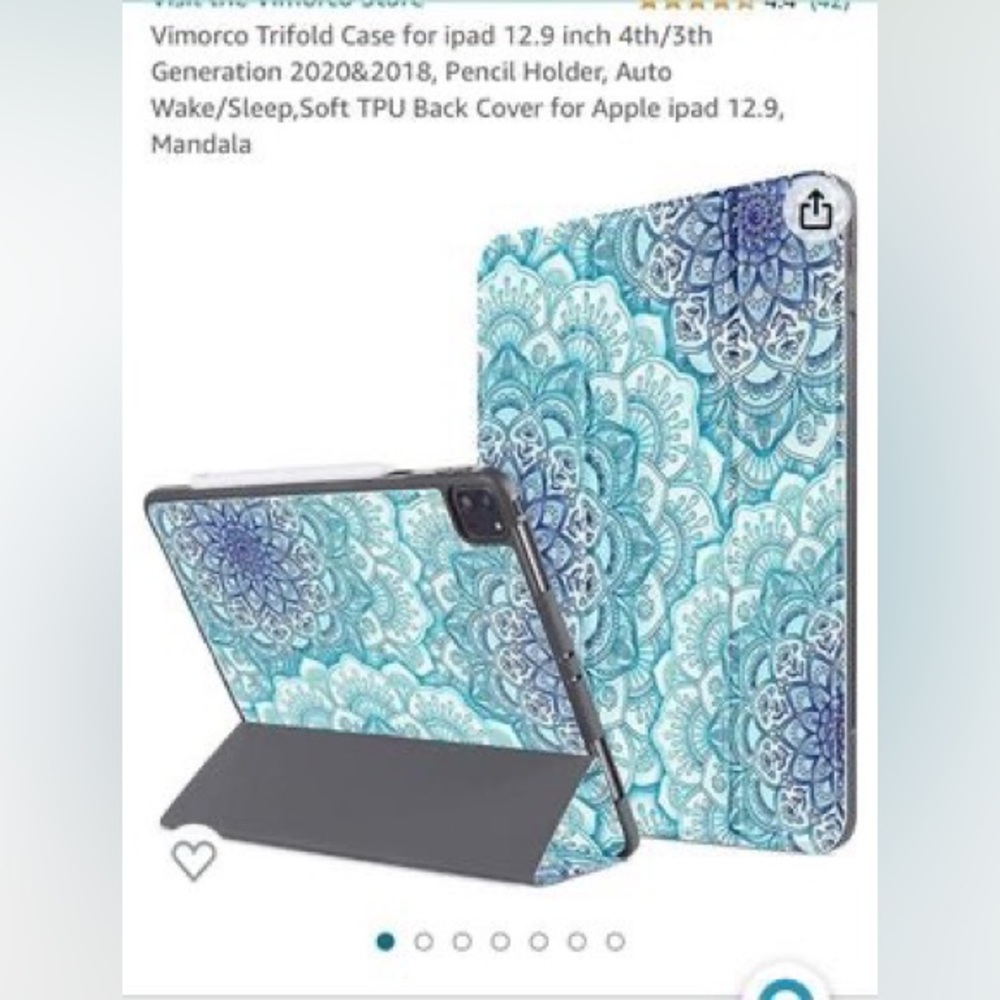 🥳New in package 😳😳😳😳. iPad case for 12.9 inch pads.